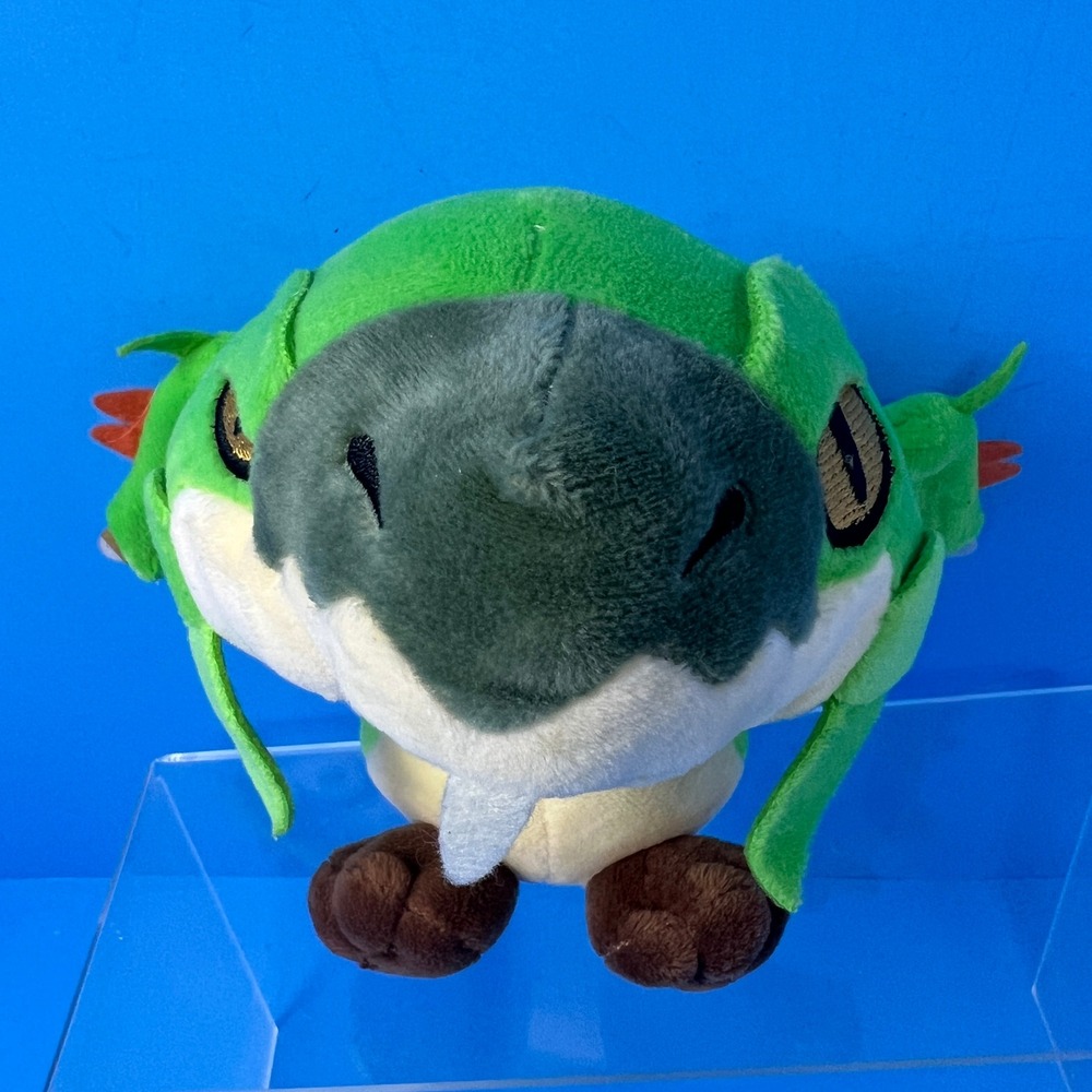 Capcom Monster Hunter Rathian Plush Small Green Dragon Wyvern Video Game Toy - Picture 8 of 16
